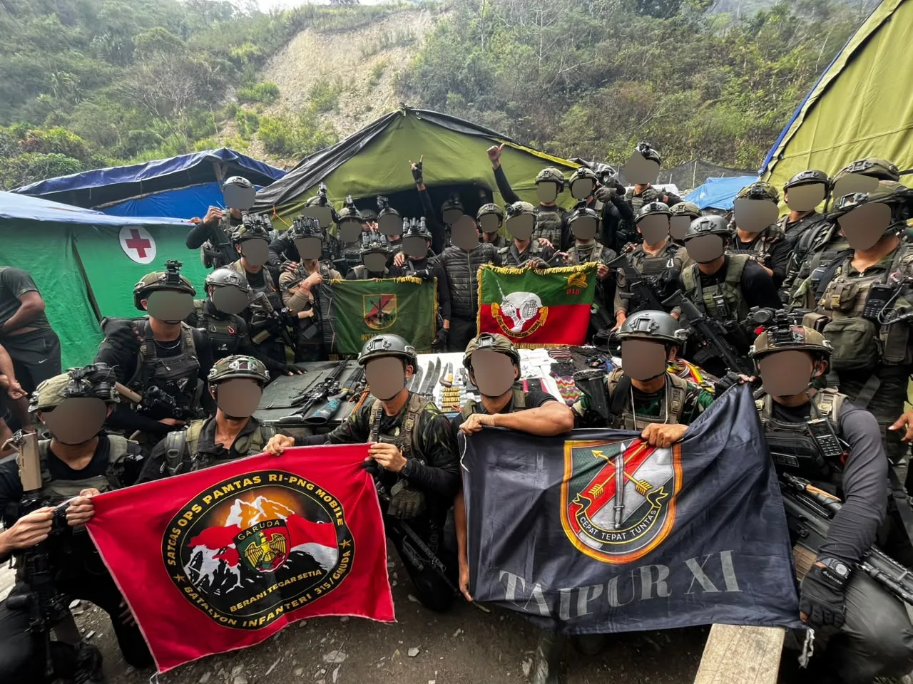 Pukulan Telak bagi KKB Intan Jaya: TNI Lumpuhkan 4 Anggota Separatis di Done Balogo, Rebut Senjata Organik dan Lindungi Warga